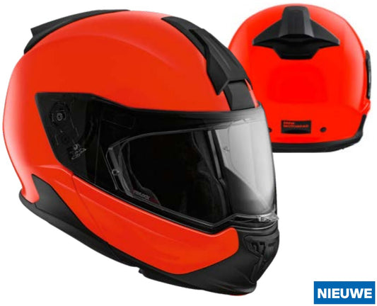 System 7 Carbon Evo helm - neon orange matt