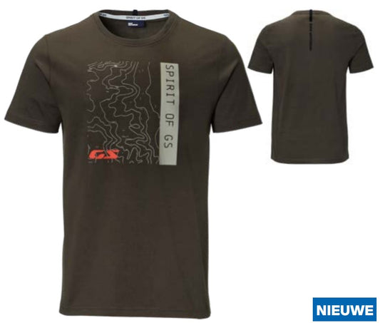 Spirit of GS T-shirt - olijf